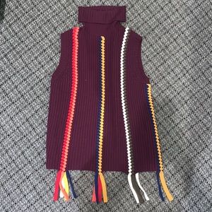 Knit sweater dress